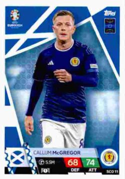 2024 Topps Match Attax UEFA Euro 2024 #SCO11 Callum McGregor