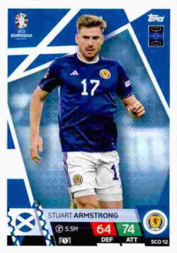 2024 Topps Match Attax UEFA Euro 2024 #SCO12 Stuart Armstrong