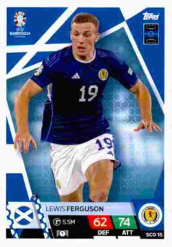 2024 Topps Match Attax UEFA Euro 2024 #SCO15 Lewis Ferguson