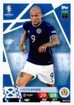 2024 Topps Match Attax UEFA Euro 2024 #SCO16 Lyndon Dykes