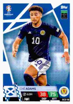 2024 Topps Match Attax UEFA Euro 2024 #SCO18 Ché Adams