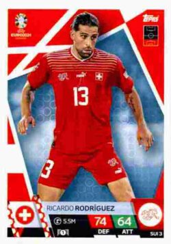 2024 Topps Match Attax UEFA Euro 2024 #SUI03 Ricardo Rodriguez