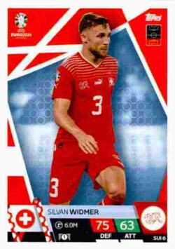 2024 Topps Match Attax UEFA Euro 2024 #SUI06 Silvan Widmer