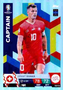 2024 Topps Match Attax UEFA Euro 2024 #SUI12 Granit Xhaka