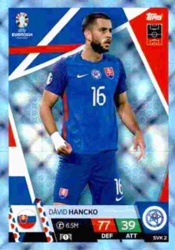 2024 Topps Match Attax UEFA Euro 2024 #SVK02 Parallel Dávid Hancko