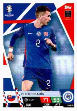 2024 Topps Match Attax UEFA Euro 2024 #SVK05 Peter Pekarik