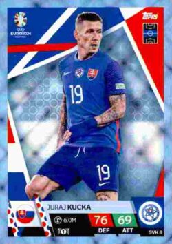 2024 Topps Match Attax UEFA Euro 2024 #SVK08 Parallel Juraj Kucka