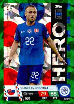 2024 Topps Match Attax UEFA Euro 2024 #SVK09 Parallel Stanislav Lobotka