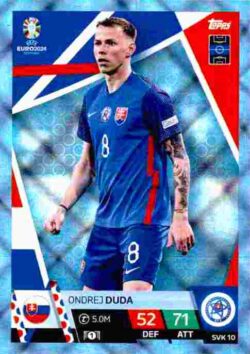 2024 Topps Match Attax UEFA Euro 2024 #SVK10 Parallel Ondrej Duda