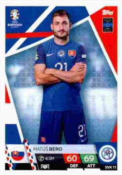 2024 Topps Match Attax UEFA Euro 2024 #SVK11 Matus Bero