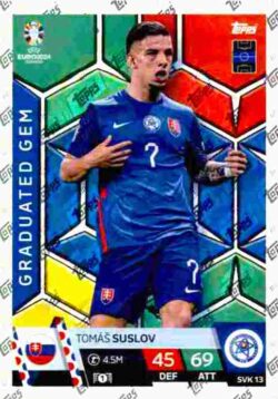 2024 Topps Match Attax UEFA Euro 2024 #SVK13 Tomas Suslov