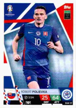 2024 Topps Match Attax UEFA Euro 2024 #SVK17 Robert Polievka