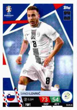 2024 Topps Match Attax UEFA Euro 2024 #SVN08 Sandi Lovric