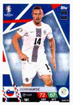 2024 Topps Match Attax UEFA Euro 2024 #SVN10 Jasmin Kurtic