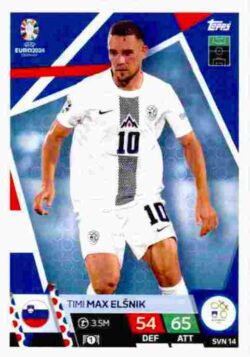 2024 Topps Match Attax UEFA Euro 2024 #SVN14 Timi Max Elsnik