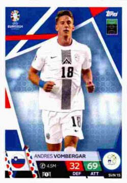 2024 Topps Match Attax UEFA Euro 2024 #SVN15 Andres Vombergar