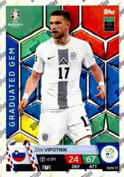 2024 Topps Match Attax UEFA Euro 2024 #SVN17 Zan Vipotnik