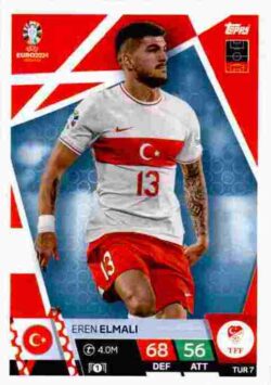 2024 Topps Match Attax UEFA Euro 2024 #TUR07 Eren Elmali