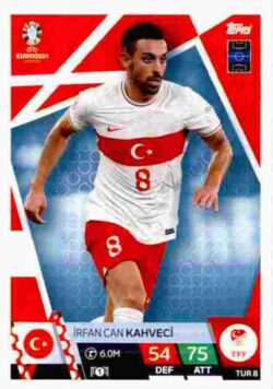 2024 Topps Match Attax UEFA Euro 2024 #TUR08 Irfan Can Kahveci