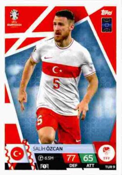 2024 Topps Match Attax UEFA Euro 2024 #TUR09 Salih Özcan