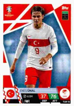 2024 Topps Match Attax UEFA Euro 2024 #TUR15 Enes Ünal