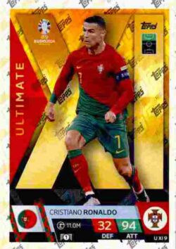 2024 Topps Match Attax UEFA Euro 2024 #UXI09 Ultimate XI Cristiano Ronaldo