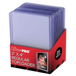 Ultra PRO Toploaders - Clear Standard Size - 25 Pack